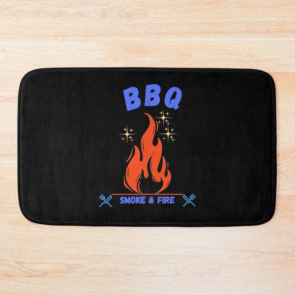 Item preview, BBQ Smoke & Fire Retro Grill Master T-Shirt | Vintage Barbecue Design for Pitmasters designed and sold by emiliacreations.