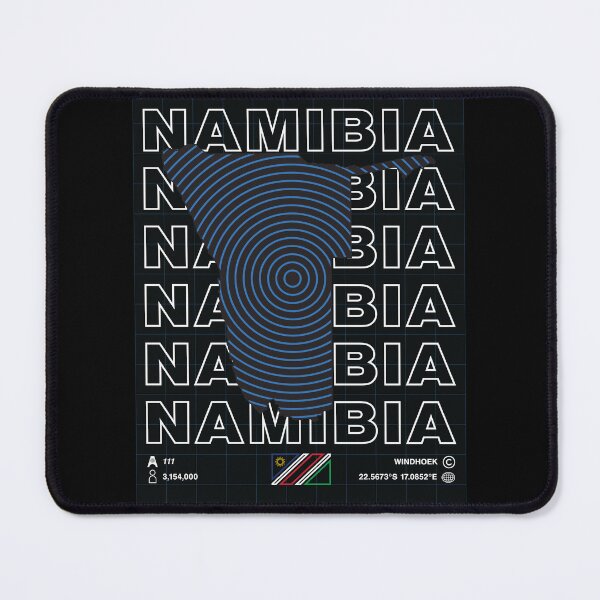 Item preview, Namibia Minimal Map designed and sold by Atlas-Array.