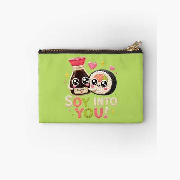 Item preview, Soy Into You Cute Kawaii Sushi and Soy Sauce designed and sold by Liv Solara.
