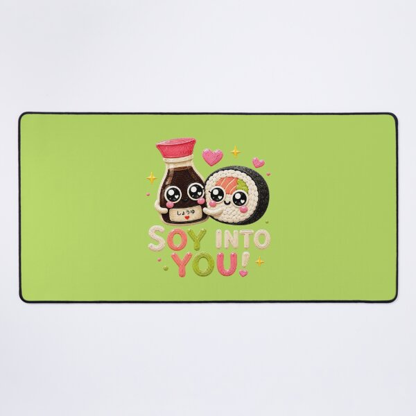 Item preview, Soy Into You Cute Kawaii Sushi and Soy Sauce designed and sold by Liv Solara.