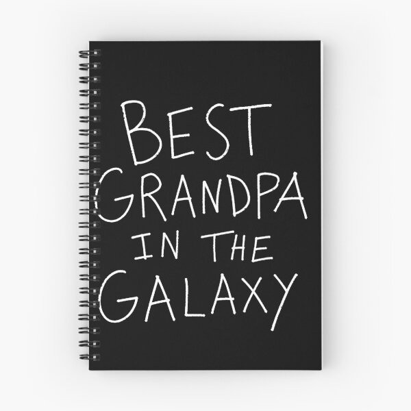 Item preview, Best Grandpa In The Galaxy Handwritten Typography Gift designed and sold by atshirtdesigner.