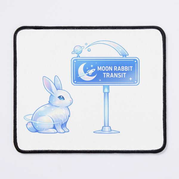 Artikelvorschau, Opal Moon Rabbit Transit Aliencore Graphic entworfen und verkauft von TheRealTaria.
