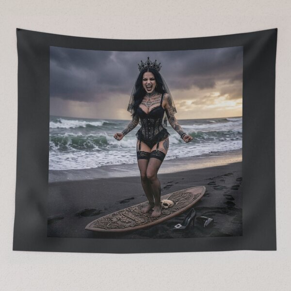 Item preview, Gothic Bride Rage Coast designed and sold by Voodoo Store Paranormal Collections.