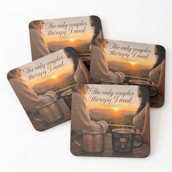 Item preview, Women Coffee Couples Therapy designed and sold by  CrimsonBloomSyndicate .