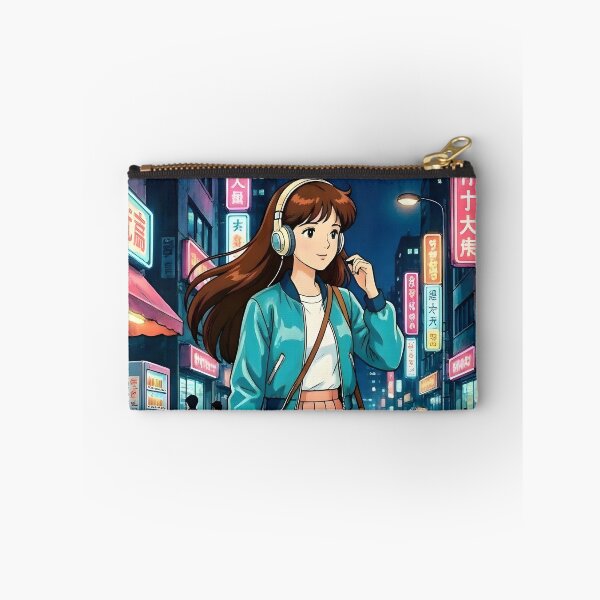 Item preview, Neon Nostalgia - Retro 80s Anime Girl designed and sold by Dhenin Studio.