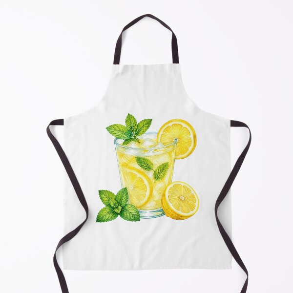 Item preview, Fresh Watercolor Lemonade with Mint designed and sold by Adamsshop24.