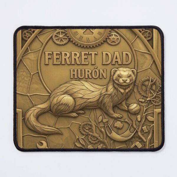 Item preview, Copy of Steampunk Ferret Dad Father’s Day designed and sold by BriSher.