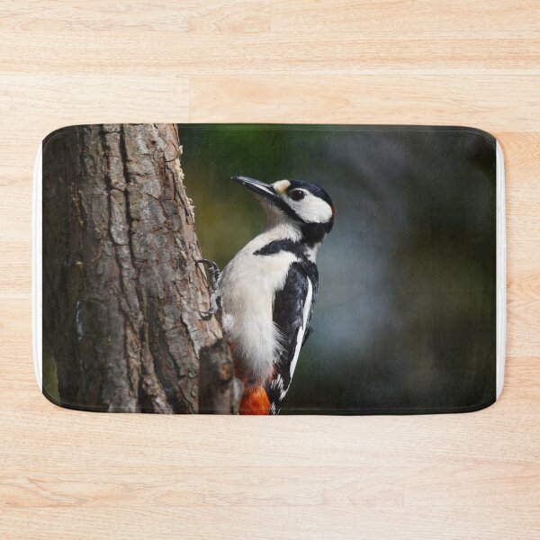 Item preview, Great Spotted Woodpecker Climbing Tree Trunk designed and sold by Shanguai.