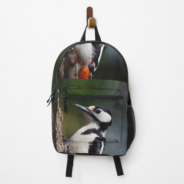 Item preview, Great Spotted Woodpecker Climbing Tree Trunk designed and sold by Shanguai.