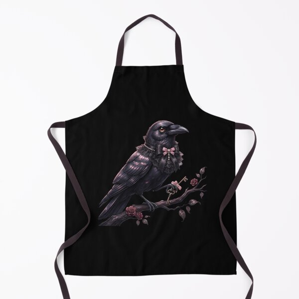 Item preview, Elegant Coquette Raven with Vintage Key designed and sold by KelliesGrafix.