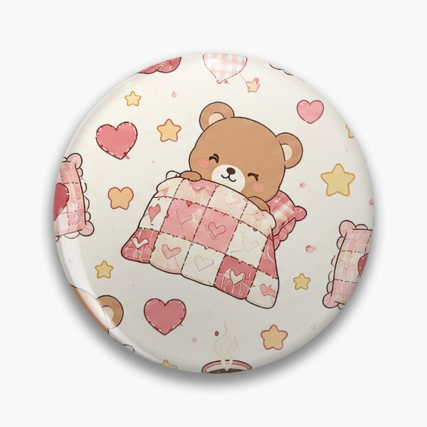Item preview, Teddy Bear Heart Quilt Pattern designed and sold by Soft Berry Studio.