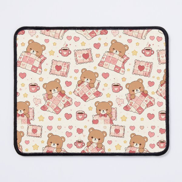 Item preview, Teddy Bear Heart Quilt Pattern designed and sold by Soft Berry Studio.