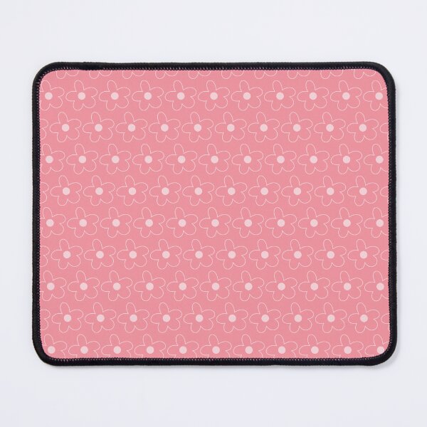 Item preview, Line Art Pink Floral Pattern designed and sold by iCraftCafe.