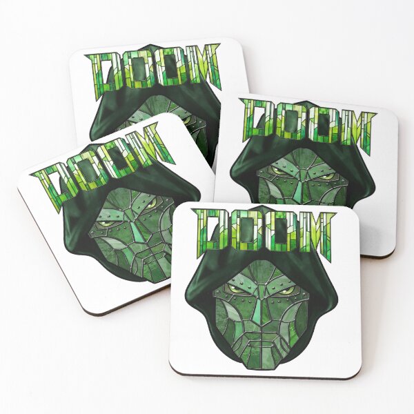 Item preview, Doctor Doom Stainglass designed and sold by Presents For The Dead.