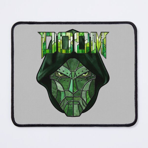 Item preview, Doctor Doom Stainglass designed and sold by Presents For The Dead.