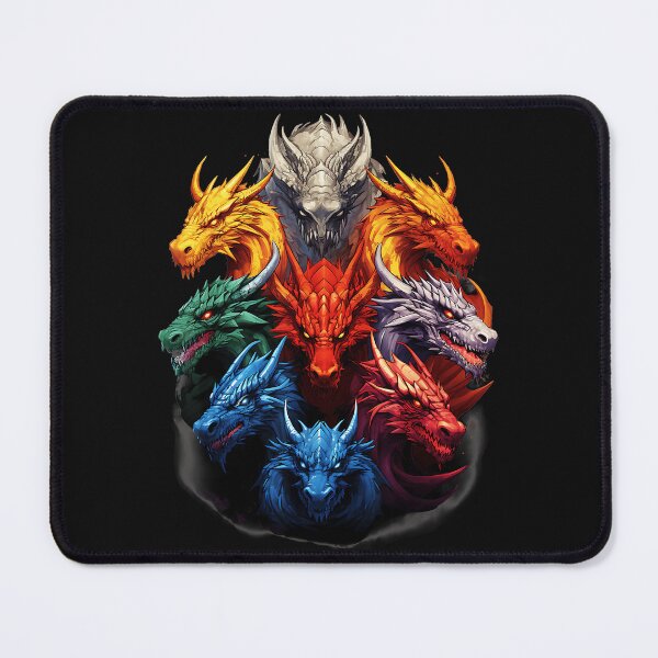 Item preview, Fantasy Dragon Heads Mythical Creatures Legend Gaming designed and sold by MOnnroyu.