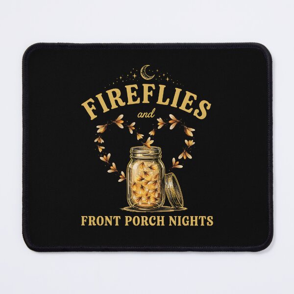 Item preview, Fireflies and Front Porch Nights Vintage Mason Jar Design | Country Summer Fireflies designed and sold by Lina Caro.