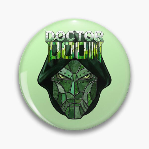 Item preview, Doctor Doom Stainglass Mask designed and sold by Presents For The Dead.
