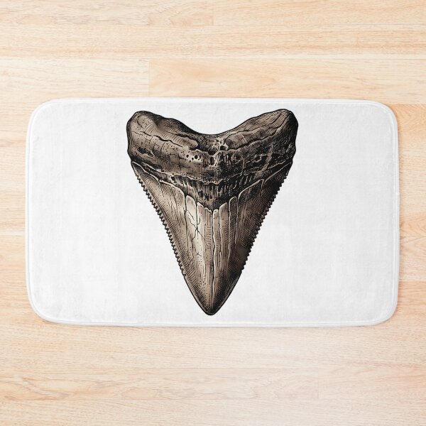 Item preview, Megalodon Fossil Tooth Vintage  Shark Tooth designed and sold by rojbskn.