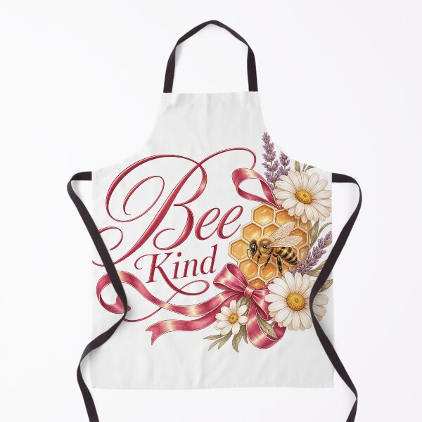 Item preview, Bee Kind Floral Honeybee Design designed and sold by QuirkyCloud Designs.