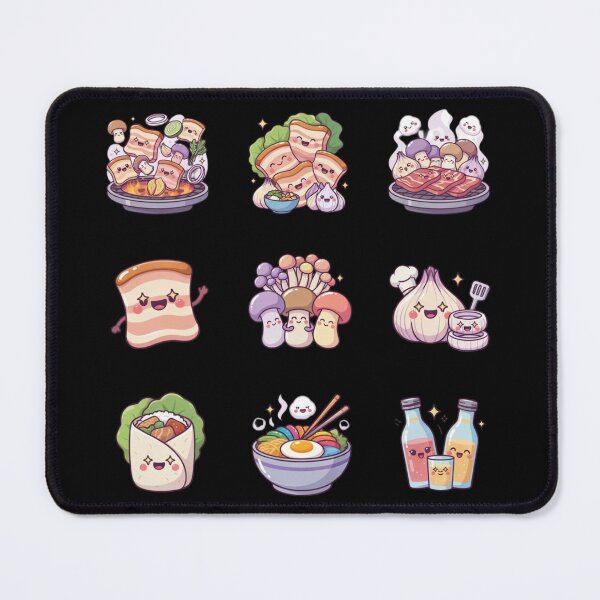 Item preview, Korean Bbq and tasty Asian food designed and sold by DamioPolArt.