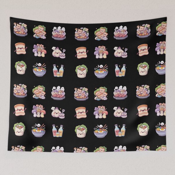 Item preview, Korean Bbq and tasty Asian food designed and sold by DamioPolArt.