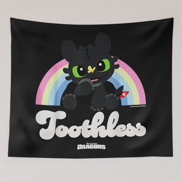 Item preview, Toothless Dragons Fantasy Movie Character Fan designed and sold by MOnnroyu.