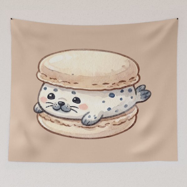 Item preview, Seal Macaron designed and sold by Megaera8.