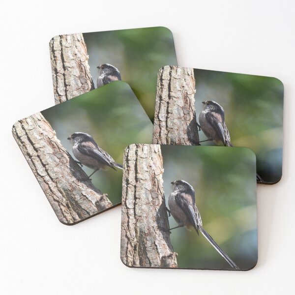 Item preview, Long Tailed Tit Perched on Tree Bark designed and sold by Shanguai.