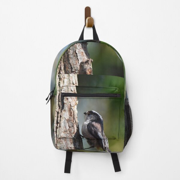 Item preview, Long Tailed Tit Perched on Tree Bark designed and sold by Shanguai.