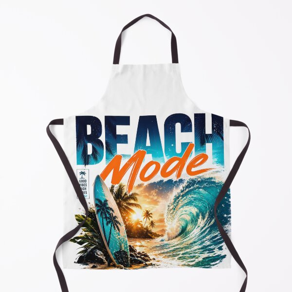Item preview, Beach Mode Surfing Typography | Tropical Wave Sunset Summer Beach Graphic designed and sold by Genesis-Ink.