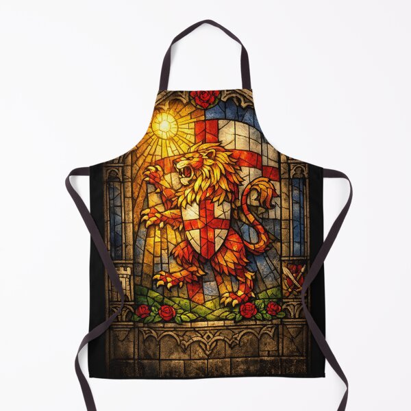 Item preview, St George English Patriotic UK Medieval Stained Glass Gothic designed and sold by Genius Geek.