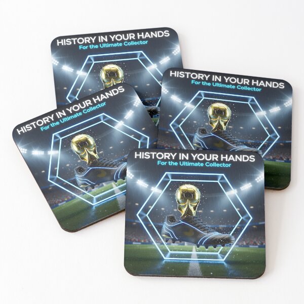 Item preview, History In Your Hands Golden Trophy Fusion Print: Intense World Cup Final Sports Ad designed and sold by Creative-RE.