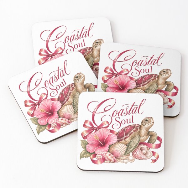 Item preview, Coastal Soul Sea Turtle Design designed and sold by QuirkyCloud Designs.