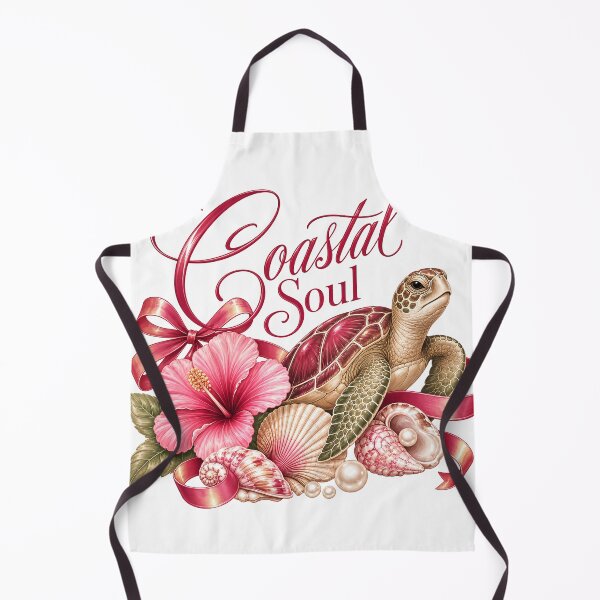 Item preview, Coastal Soul Sea Turtle Design designed and sold by QuirkyCloud Designs.
