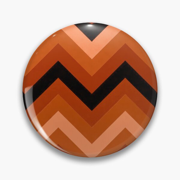 Item preview, Retro Chevron Pattern | Burnt Orange Mid Century Modern Geometric Design designed and sold by Vileprint.