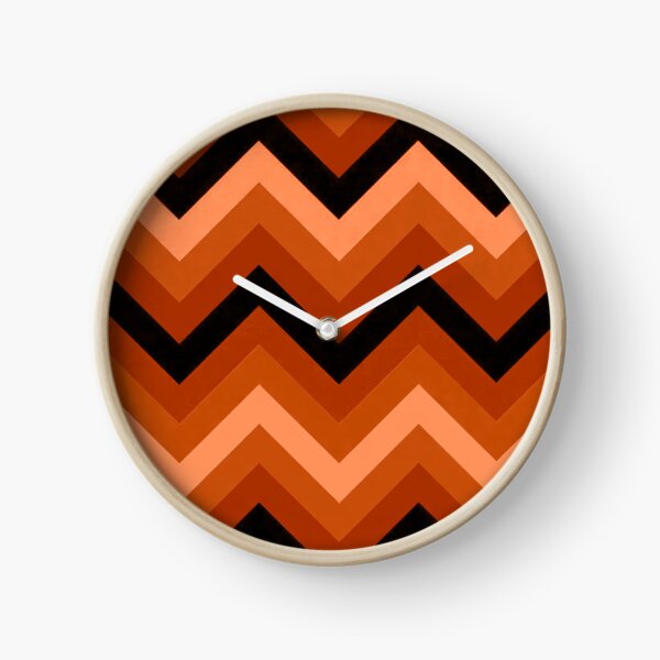 Item preview, Retro Chevron Pattern | Burnt Orange Mid Century Modern Geometric Design designed and sold by Vileprint.