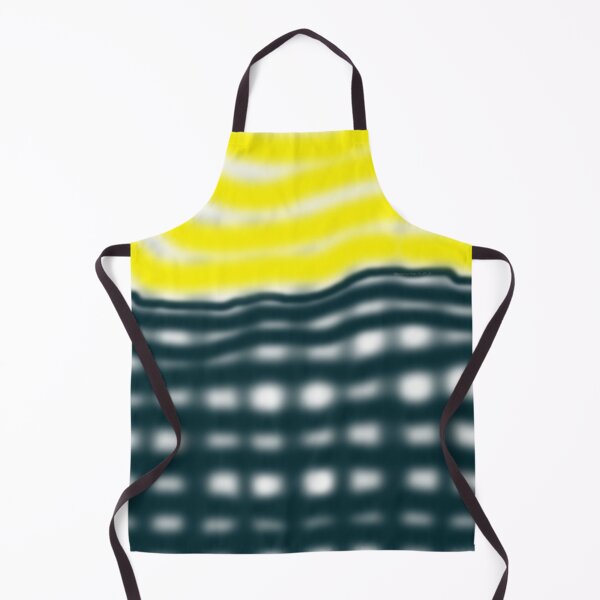 Item preview, Solar - Abstract Blurred Neon Yellow and Teal Grid Painting designed and sold by M.A.M.A.artistRio - Marsailhe Milward.