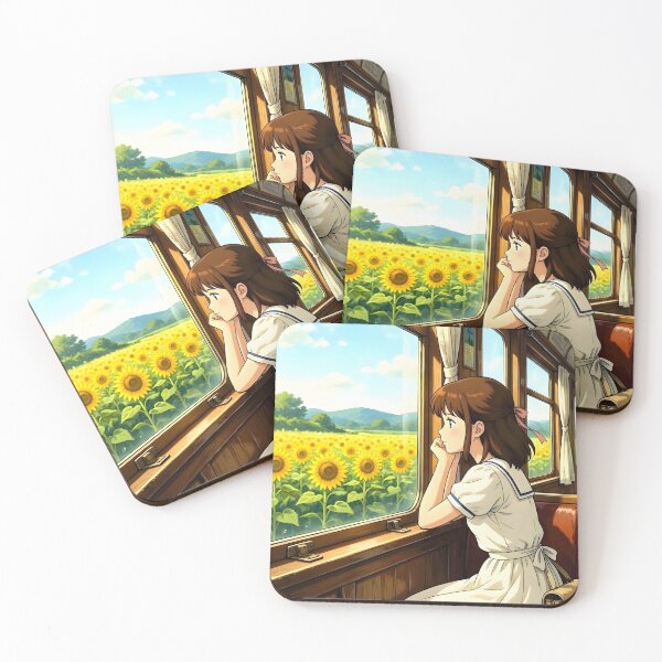 Item preview, Summer Memories - Nostalgic Anime Train designed and sold by Dhenin Studio.