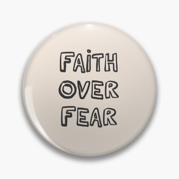 Item preview, Faith Over Fear: Minimalistic Boho Christian Bible Study Typography Art designed and sold by oneofthesedayys.