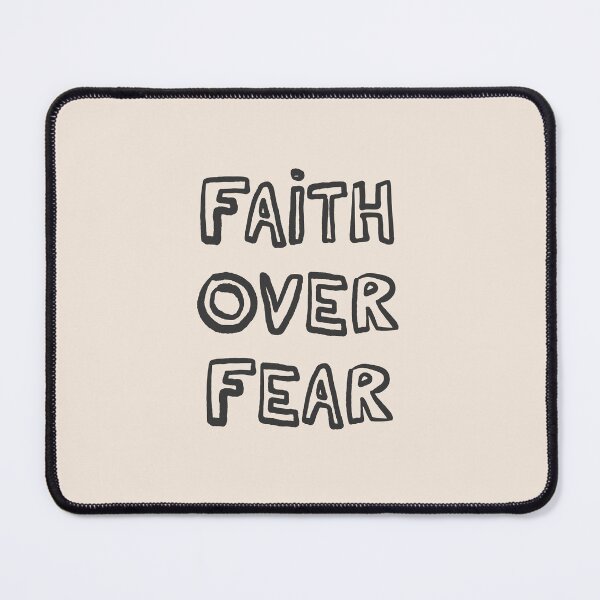 Item preview, Faith Over Fear: Minimalistic Boho Christian Bible Study Typography Art designed and sold by oneofthesedayys.