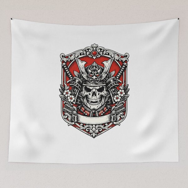 Item preview, Art - Contemporary Japanese Heraldic Motifs, Pop and Warrior Aesthetic designed and sold by AnimeShin.