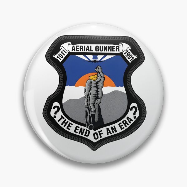 Item preview, Aerial Gunner "The End of an Era" Commemorative Emblem designed and sold by CharlieDesings.