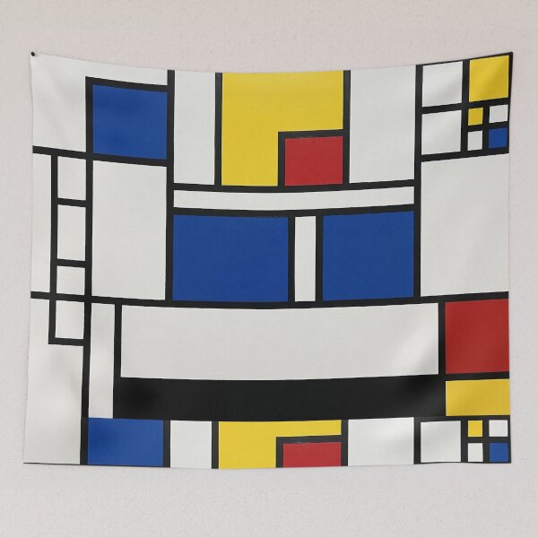 Item preview, Modern Geometric Abstraction – Bauhaus Style designed and sold by Timegraf.