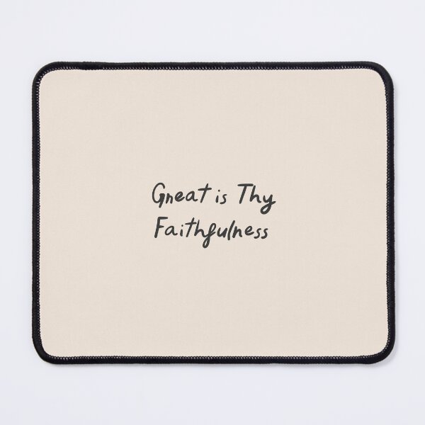 Item preview, Great Is Thy Faithfulness: Minimalistic Christian Bible Study Decor designed and sold by oneofthesedayys.