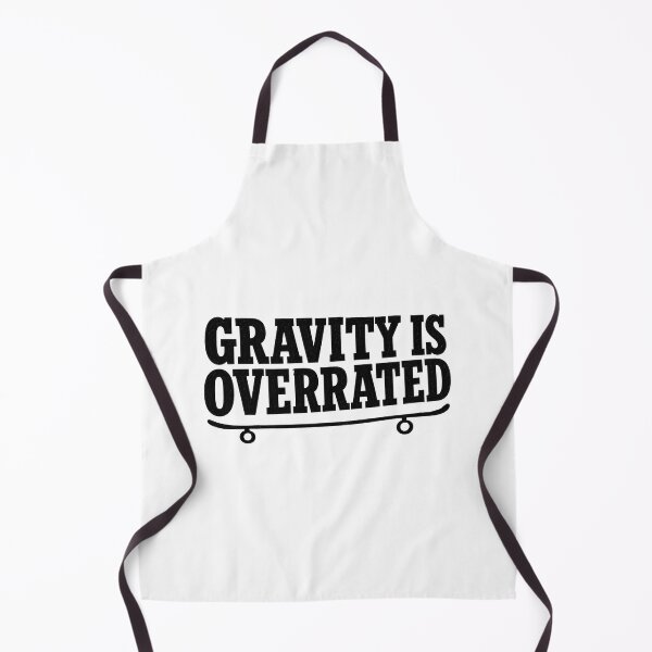 Item preview, Gravity Is Overrated Skate Chalk Slab Serif Tee Sticker Skateboarder Gift designed and sold by sharifex.
