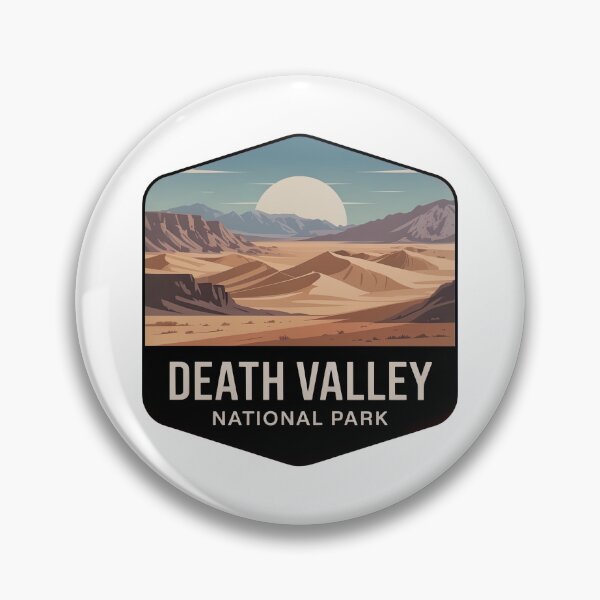 Item preview, Death Valley National Park Vintage Travel Badge designed and sold by Teelogic.