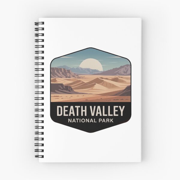 Artikelvorschau, Vintage-Reiseabzeichen für den Death-Valley-Nationalpark entworfen und verkauft von Teelogic.