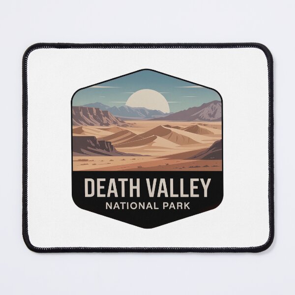Artikelvorschau, Vintage-Reiseabzeichen für den Death-Valley-Nationalpark entworfen und verkauft von Teelogic.