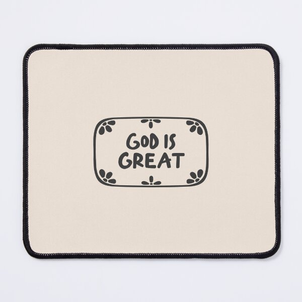 Item preview, God Is Great: Boho Christian Bible Study Decor designed and sold by oneofthesedayys.